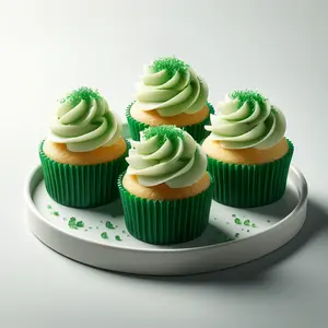 Cupcakedozen.nl Groene baking cups (360 st.)