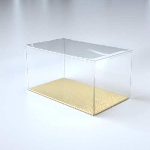 Clear box rectangle deep - multiple sizes