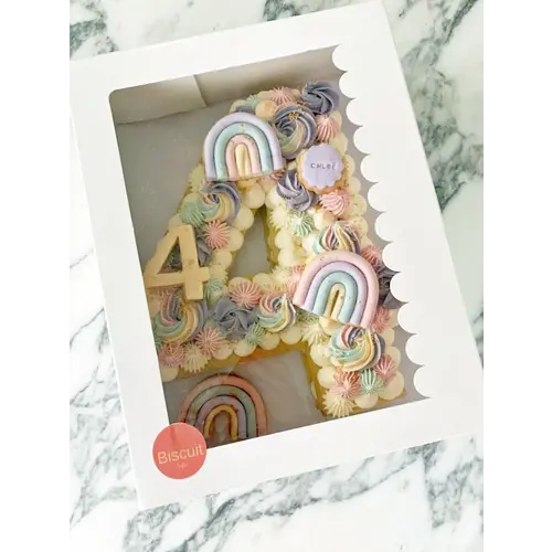 Cupcakedozen.nl MDF cakeboards 34x26cm - mat wit (10 st)