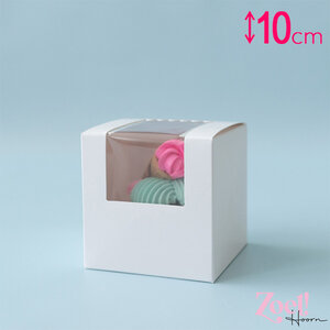 Cupcakedozen.nl Box for 1 cupcake - shop window (25 pcs)