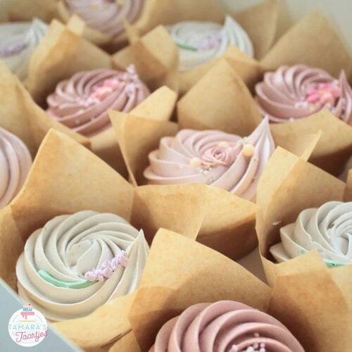 Cupcakedozen.nl Cocoa paper baking cups tulip (267 pieces)