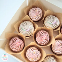 Cocoa paper baking cups (267 pcs.)