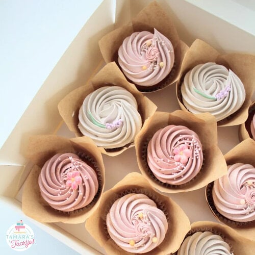 Cupcakedozen.nl Cocoa paper baking cups tulip (267 pieces)