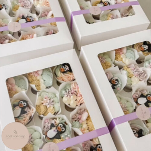 Bio Box für 12 Cupcakes (25 Stück)
