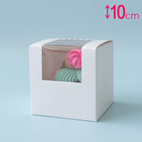 Box for 1 cupcake - shop window (10 pcs)