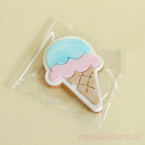 Cupcakedozen.nl Cookie bags - 11x15cm (100 pcs)