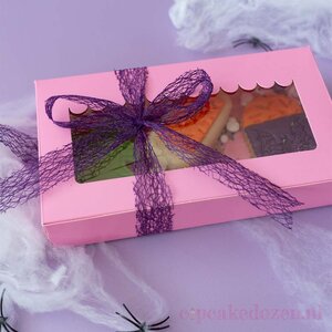 Cupcakedozen.nl Candy pink sweet box 23x12,5x5 - shop window (10 pcs)