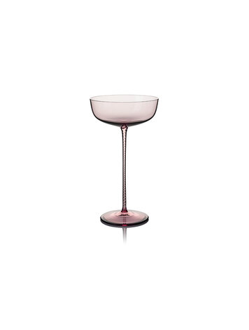 Skloglass Tangled champagneglas / 2st - Paars