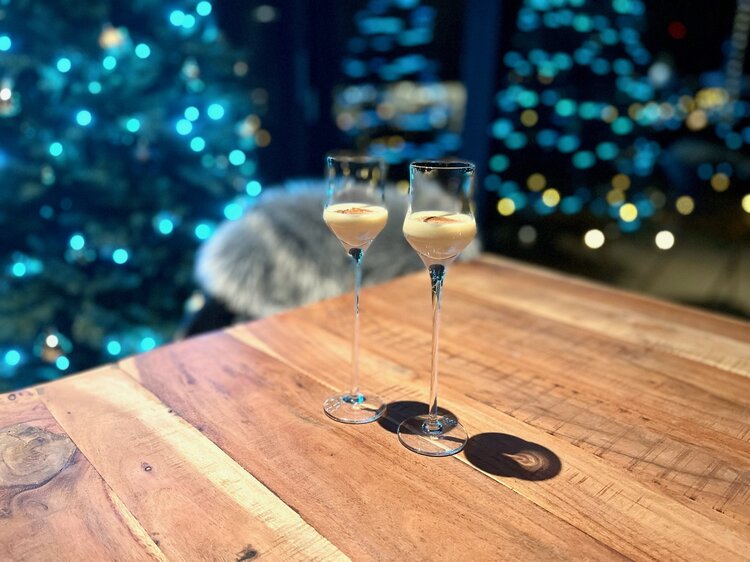 Skloglass Likeurglazen handgemaakt IRIS