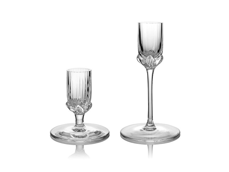 Skloglass Handgemaakte  7 cm Sakura  - Kristal