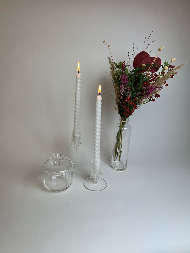 Skloglass Handgemaakte  vaas  Sakura Kristal