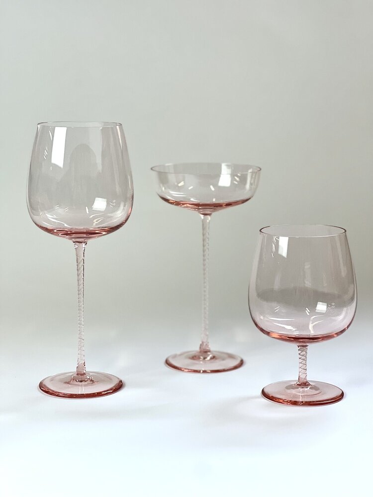 Skloglass Tangled waterglas / 2st - Roze