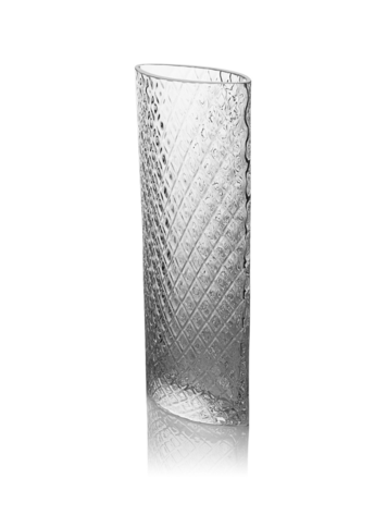 Skloglass Kristallen Lilie vaas 300mm - Kristal