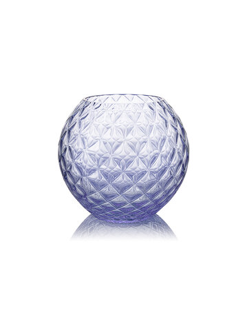 Skloglass Kristallen Dahlia bolvaas 180mm - Alexandrite