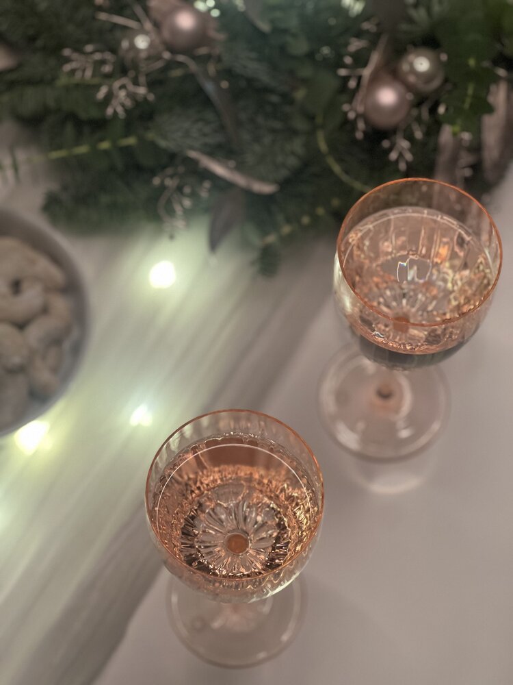 Skloglass Sakura wijnglas / 2st - Roze