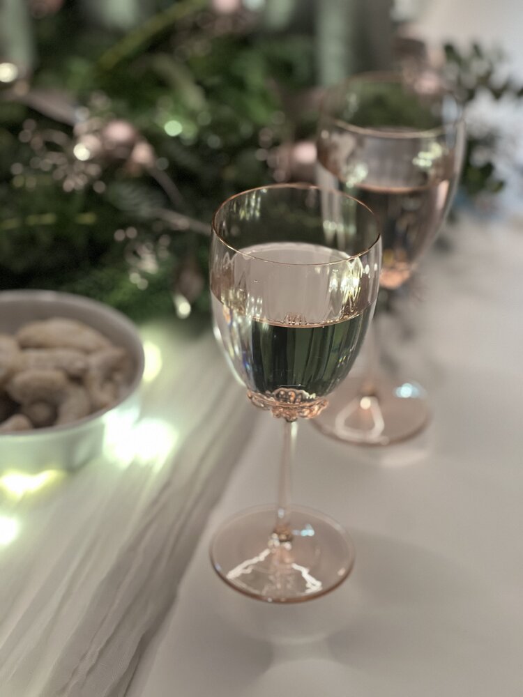 Skloglass Sakura wijnglas / 2st - Roze