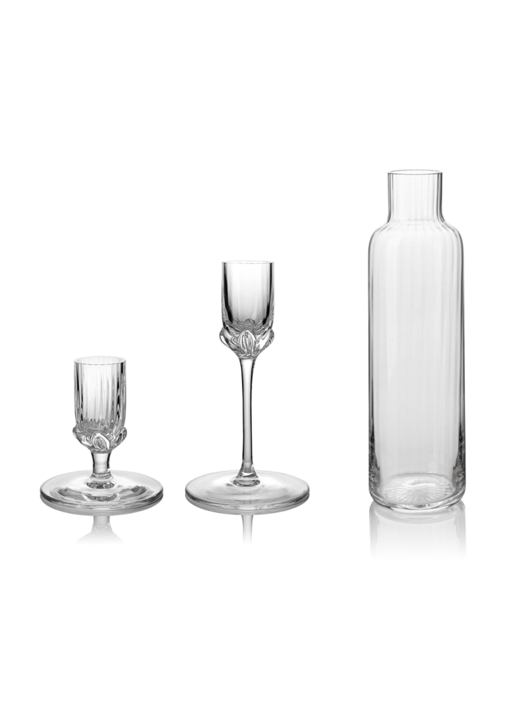 Skloglass Handgemaakte  cadeuset  Sakura KRISTAL