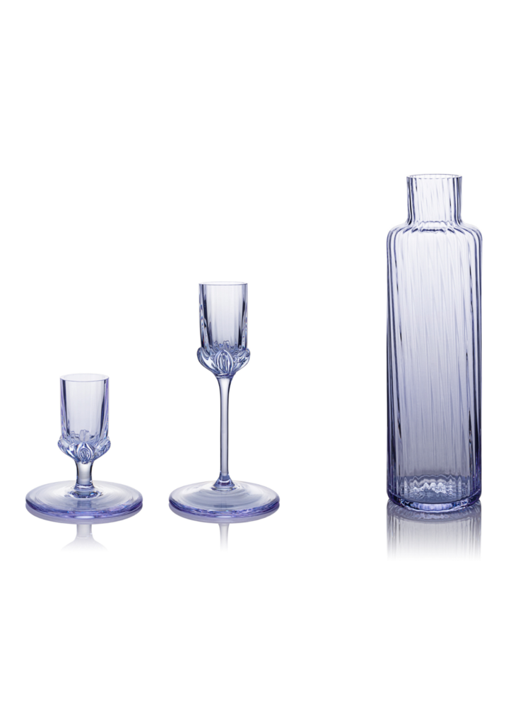 Skloglass Handgemaakte  cadeuset  Sakura ALEXANDRIT