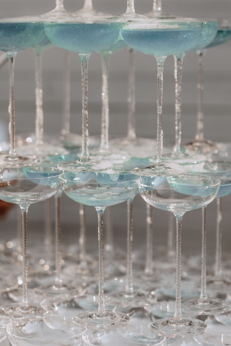 Skloglass Op Liefde Tangled champagneglas / 2st