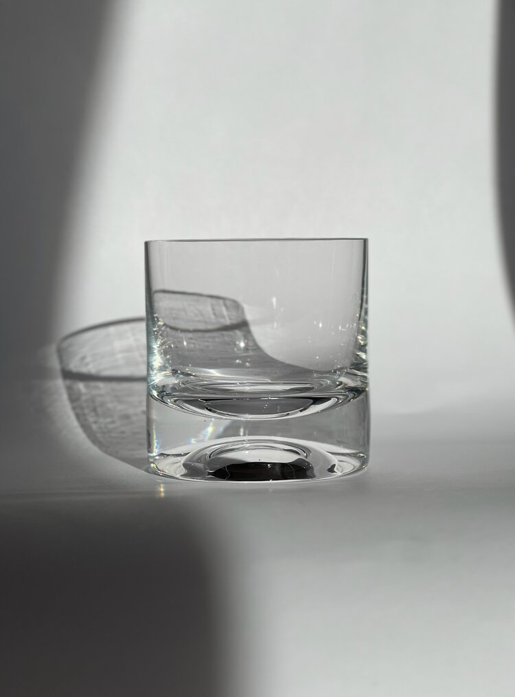 Skloglass Handgemaakte & handgeslepen whiskyglas LENS