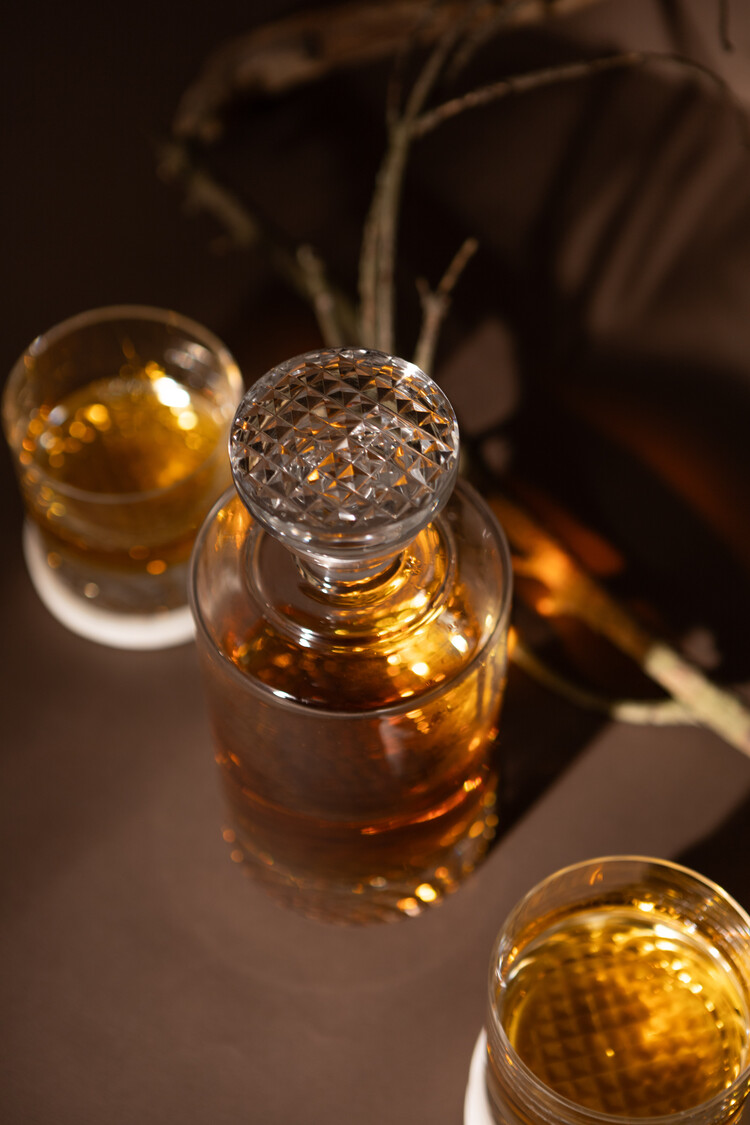 Skloglass Handgemaakte kristallen whisky set RASTR