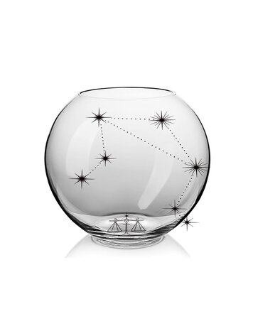 Skloglass Horoscoop Kristallen bolvaas 150mm WEEGSCHAAL