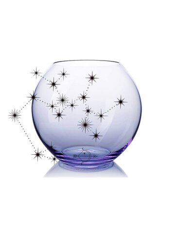 Skloglass Horoscoop Kristallen bolvaas 150mm BOOGSCHUTTER