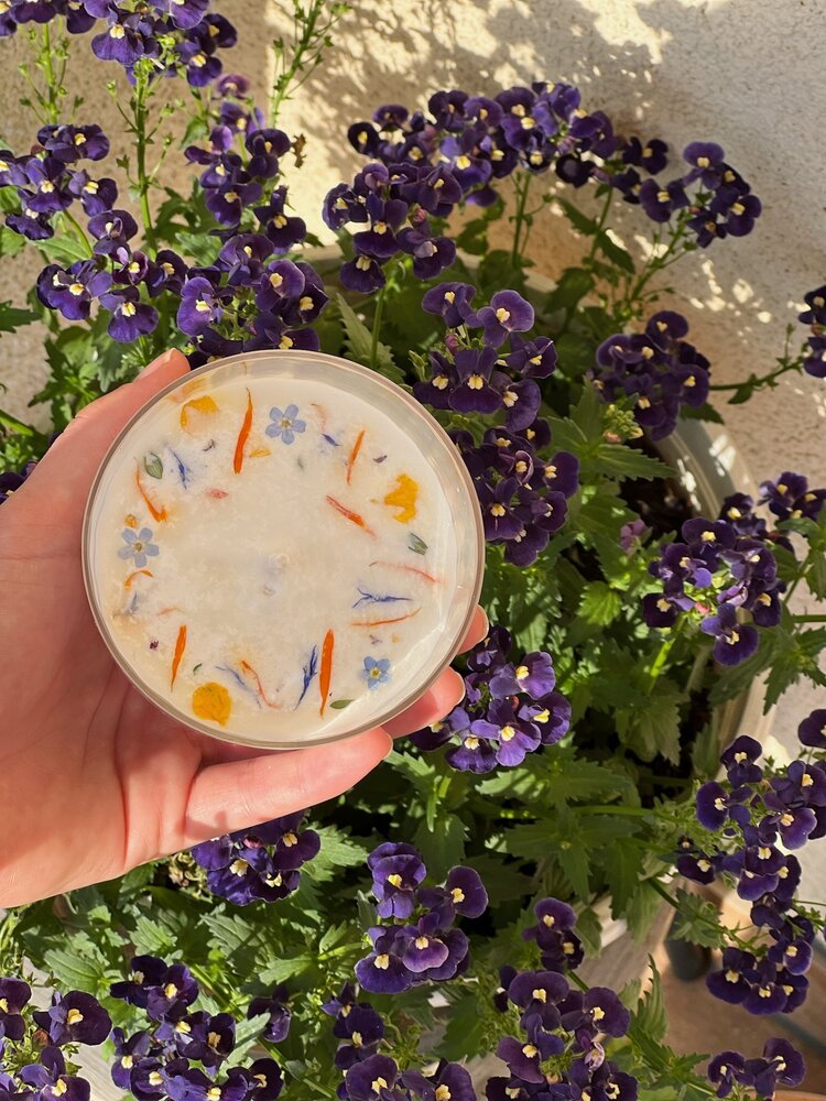 Skloglass Handmade SAKURA kaars Natuur Magie