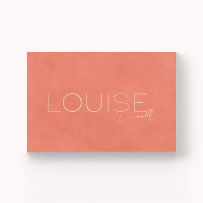 Geboortekaartje Louise