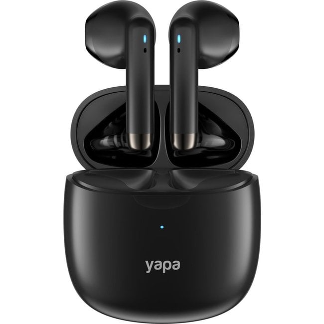 Yapa Electronics®  Yapa Pro Wireless Earbuds - Draadloze Oordopjes Met Oplaadcase - USB-C - Apple & Android - Zwart