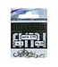 Tubertini Hameçons Bronzato Série 175 25pcs – Hameçon Bronze Très Solide Sans Ardillon avec Hampe Courte et Large Courbure pour Carpe