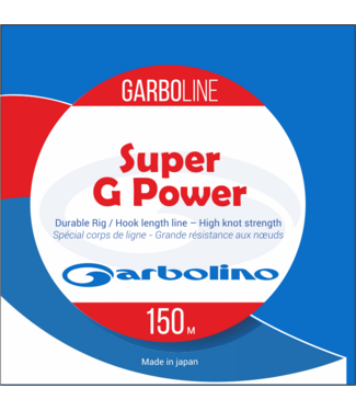 Garbolino Super G Power 150m – Starke Nylon Angelschnur für Feeder, Match und Vorfächer