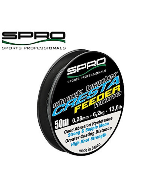 Cresta Cresta Shock Leader Feeder Mono 50m 0.25mm