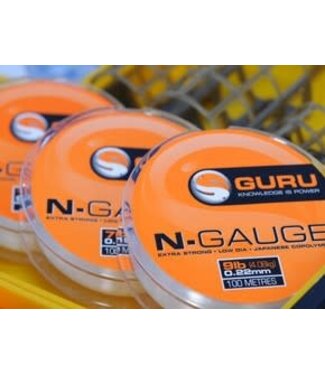 Guru N-Gauge Pole & Hooklenght Line 100m