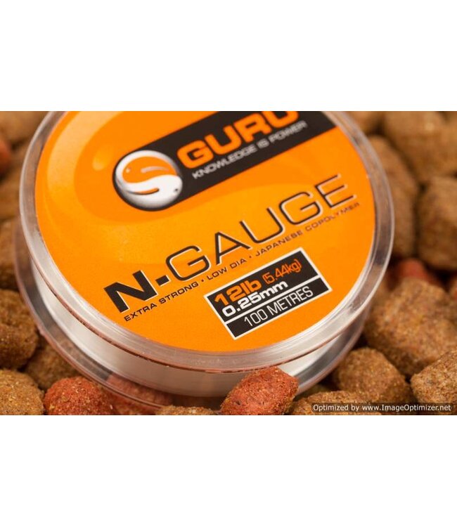Guru N-Gauge Pole & Hooklenght Line 100m