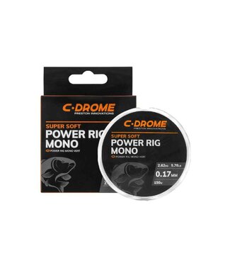 C-drome Nylon Super Soft Power Rig Mono Vert 150m