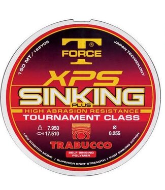 Trabucco T-Force XPS Sinking 150m – Nylon Coulant pour Moulinet, Match et Feeder