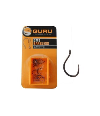 Guru QM1 Eyed-Barbless (10Stück)