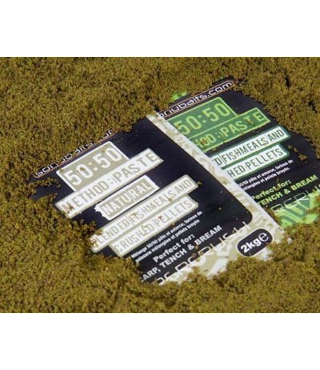 Sonubaits Super Crush 50/50 Method Paste Natural Groundbait (2 kilo)