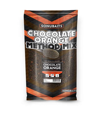 Sonubaits Super Crush Chocolate Orange Groundbait 2kg – Amorce Method Mix Chocolate Orange