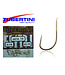 Tubertini Bronzato Serie 18 25pcs – Bronzefarbener Feindraht-Haken mit mittlerem Schenkel und Widerhaken für Bolognese, Roubaisienne und Brassen