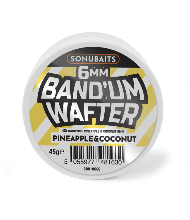 Sonubaits Band'um Wafters 6mm – Critically Balanced Haakaas voor Karper, Brasem, Skimmers en F1 op Method Feeder en Pellet Waggler