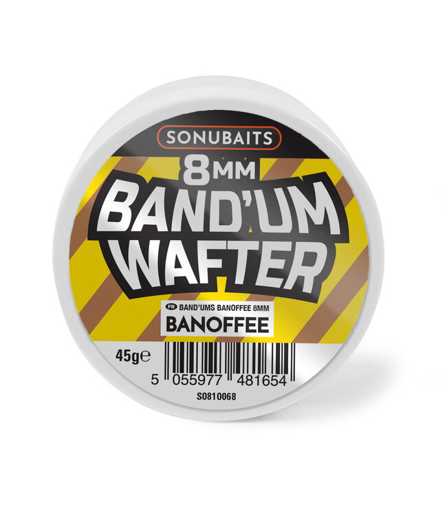 Sonubaits Band'um Wafters 8mm – Hookbaits Critically Balanced pour Carpe, Brème, Skimmers et F1 au Method Feeder et Pellet Waggler