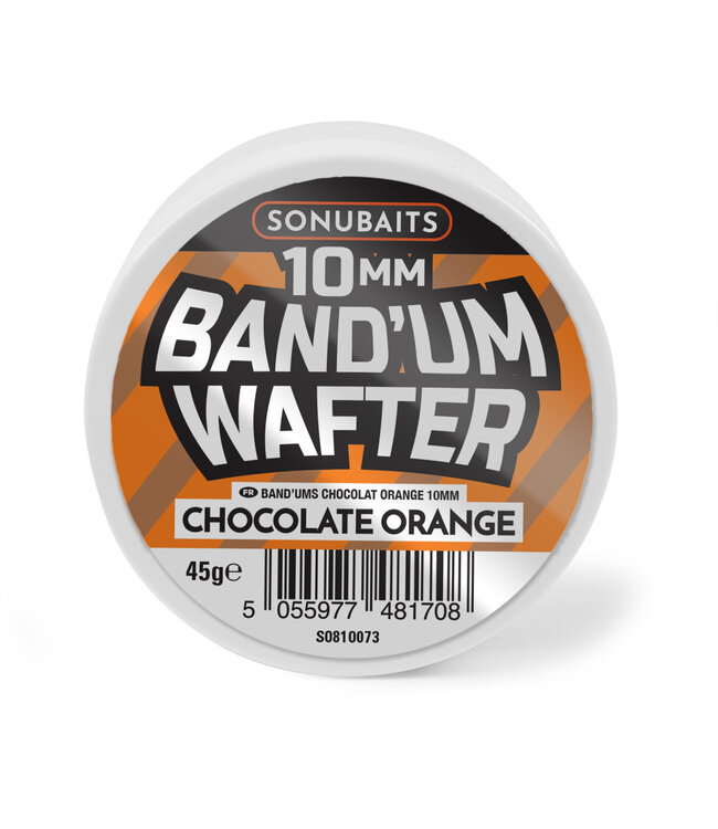 Sonubaits Band'um Wafters 10mm – Critically Balanced Hookbaits in Banoffee, Pineapple & Coconut, Krill & Squid, Chocolate Orange, Washed Out, Power Scopex en Fluoro Flavours
