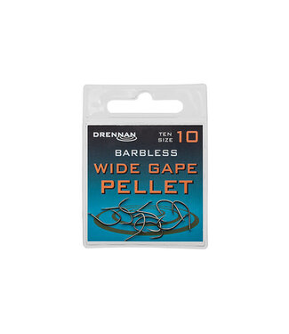 Drennan Wide Gape Pellet Sans Ardillon 10 pcs