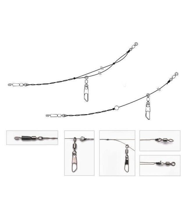 Cresta Ready To Use Feederlinks (2 pcs) 35cm 0.30mm