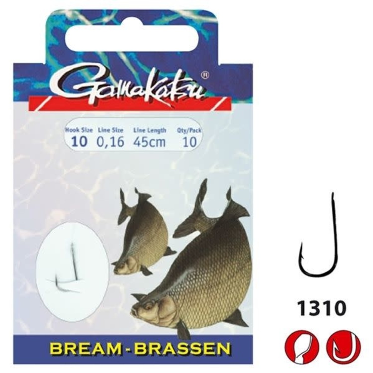 Onderlijnen Brasem Haak - 45cm (10 - Fishing