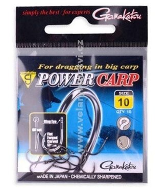 Gamakatsu G Power Carp Ringed Eye Barbed (10 pcs)