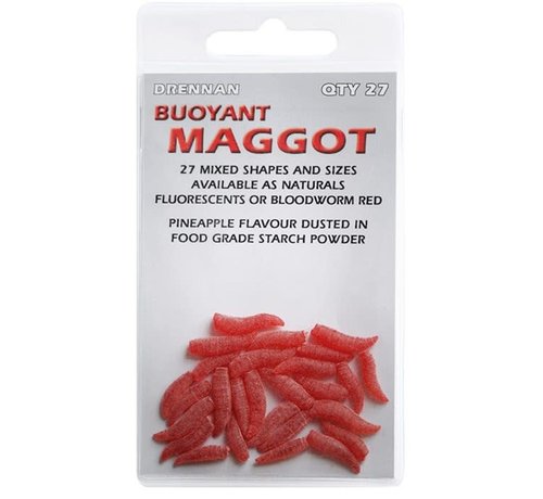 Drennan Buoyant Maden Bloodworm Rood