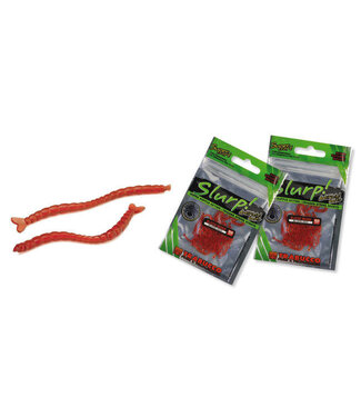 Trabucco Slurp Artificial Baits Blood Worm (50 pcs) Blood Red